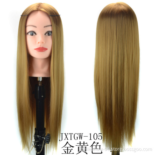 Hot sell wholesale cheap wig model head disc hair braided practice head wig head model synthetic wig hair model
